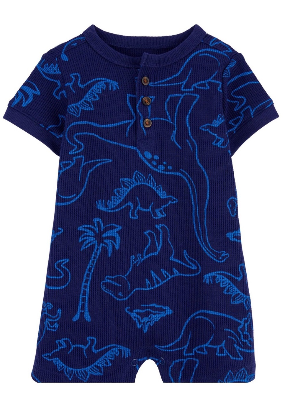 Baby Dinosaur Thermal Romper - Size: 3M